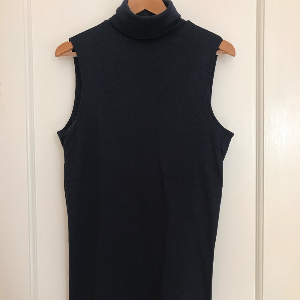 womens turthleneck tank top